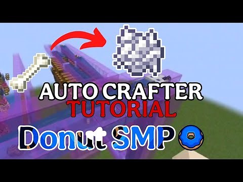 Auto Crafter Tutorial | Donut SMP