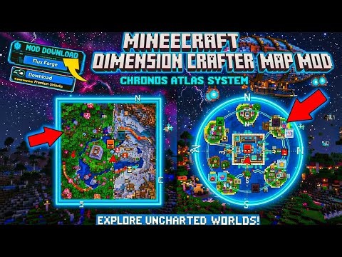 Best Minimap Mod for MCPE 1.21+ | Waypoints, Live Map & Radar Addon 2025