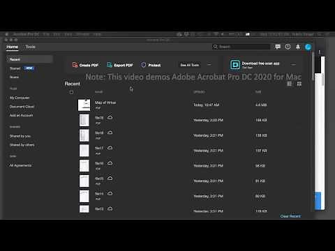 Adobe Acrobat Pro 2020 Tutorial