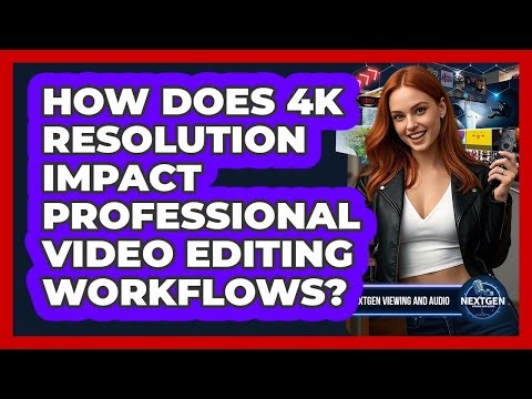 How Does 4K Resolution Impact Professional Video Editing Workflows? - NextGen Viewing and Audio