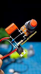 1.4M views · 17K reactions | AC 220v Dimmer Adjustable Grinding Speed ​​Controller #dimmer220v #dimmer1000watt #diy #creativeideas #ACvoltageregulator #tutorials #ACspeedregulator #electronics | DIY electro | Facebook