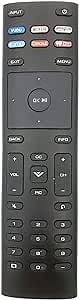 XRT136 TV Remote Control for VIZIO Smart LED Television P75-E1 D32f-F1