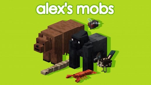 Alex's Mobs Mod Para Minecraft 1.20.1, 1.19.4, 1.18.2, 1.17.1, 1.16.5 - ZonaCraft
