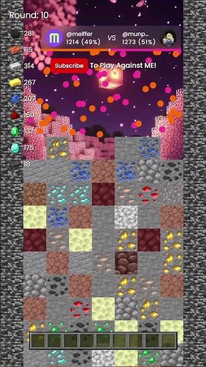 Minecraft mini game #shorts