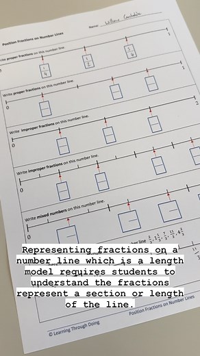 1.1K views · 13 reactions | Represent Numbers: Position Fractions on...