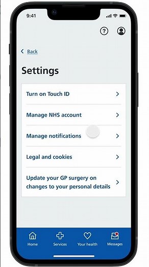 How to see NHS App messages and notifications | NHS #nhs #nhsapp