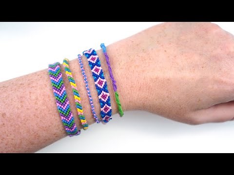 How to Make Friendship Bracelets - 5 Ways for Beginners