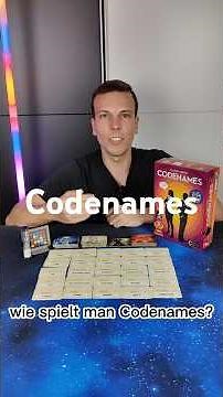 Codenames erklärt Kurzerklärung Regeln Wie spielt man Codenames?#Codenames #partyspiel #Kartenspiel