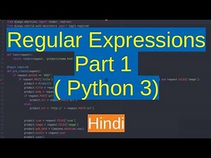 93. Regular expressions - finding phone numbers in a text | Python | Hindi