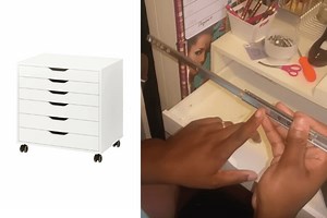 Q: Can I find full extension drawer slides for ALEX?