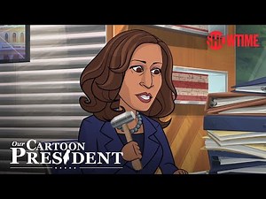 'Cartoon Kamala Harris Takes One for the Team' Ep. 313 Clip | Our Cartoon President | SHOWTIME