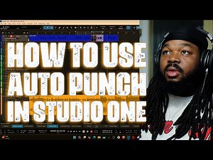 HOW TO USE AUTO PUNCH IN STUDIO ONE