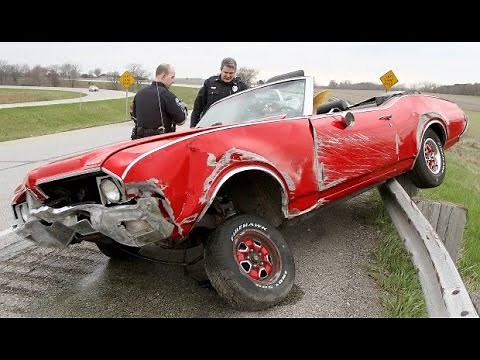 American Muscle Car Crash Compilation