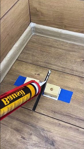 This Tape Trick Makes Floor Gaps Disappear!