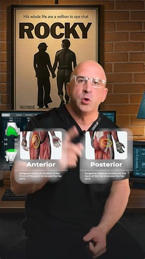 Anterior vs Posterior Hip Replacement: Which One Actually Works Better #shorts