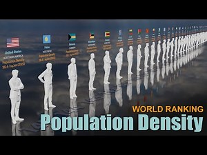 World Population Density Ranking by Country 2025