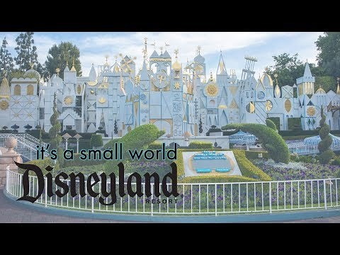 It's A Small World at Disneyland Park Full Ride Video - HD