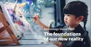 11K views · 163 reactions | The next wave of business transformation will merge our digital and physical worlds, creating radically new opportunities for businesses and leaders. #TechVision2023 is now available, and we share the 4 digital trends that will shape the future of our new shared reality : https://accntu.re/3KfM5Dp | Accenture | Facebook