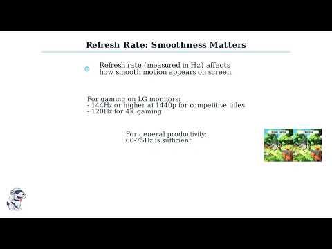 Best Display Settings for LG Monitor – Resolution, Refresh Rate & Scaling