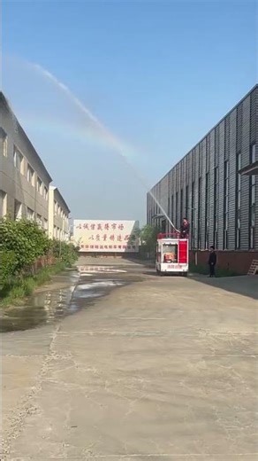 Amazing electric fire truck #electricgolfcart