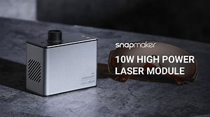 What can 10W High Power Laser Module engrave and cut? How's it better than 1.6W laser? Learn about it's features in this video.👇 #Snapmaker #laserengraving #lasercutting | Snapmaker