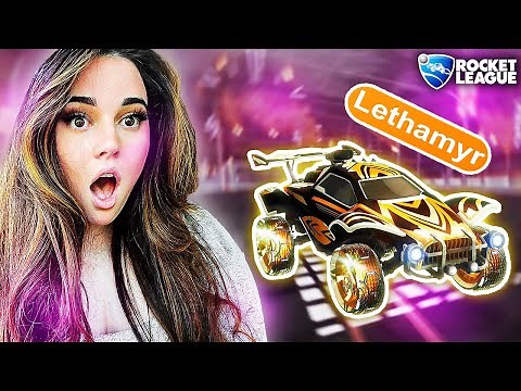 Lethamyr made an Athena Flick map in Rocket League...