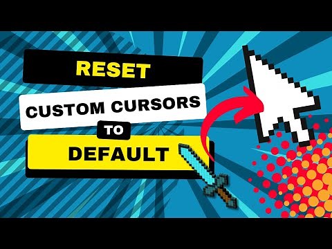Reset Mouse Pointer Settings to Default in Windows 11/10