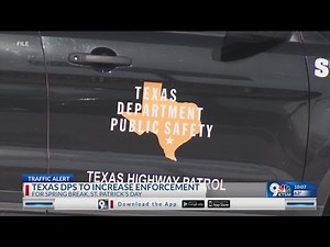 Texas troopers to crack down on traffic violations during spring break
