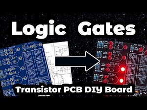 Logic Gate PCB Learning Board (DIY Soldering)