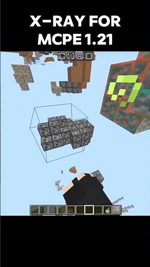 X-RAY For Minecraft Bedrock Edition (MCPE 1.21) #minecraft