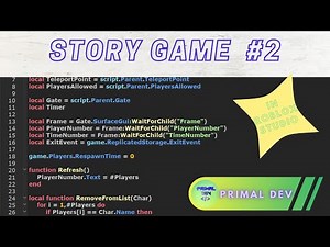 How To Make A Story Game In Roblox Studio ╿Part 2 (Lobby)