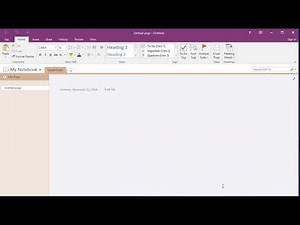 Moving Pages Pane Left and Right in ONENOTE