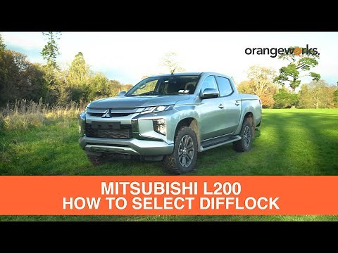 How to select Difflock in your Mitsubishi L200