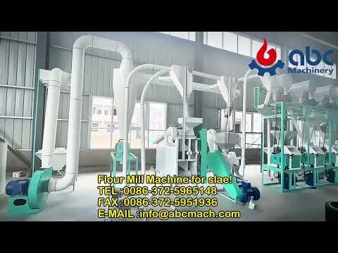 Flour Milling Machine for Wheat, Corn & Rice | Professional Grain Processing Equipment
