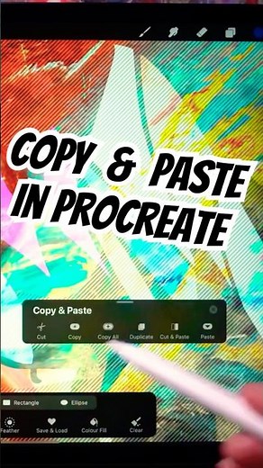 Procreate Quick Tip: 3-Finger Copy & Paste
