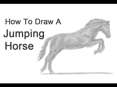 How to Draw a Horse Jumping