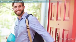 Present Continuous Tense | Overview, Uses & Examples