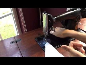 Singer 201K very rare vintage all metal sewing machine