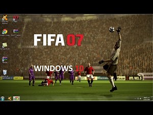Fifa 07 on windows 10 gameplay