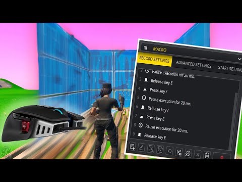 Using MACROS To Edit In Fortnite...