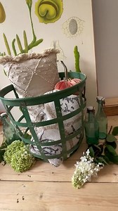 Wire Basket Iron Basket Hanging Basket Vintage Storage Basket Metal Basket - Etsy