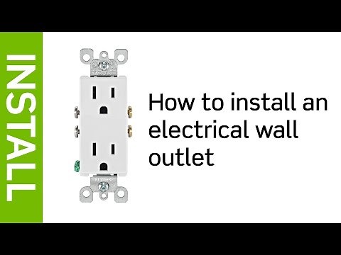 How to Install an Electrical Wall Outlet | Leviton