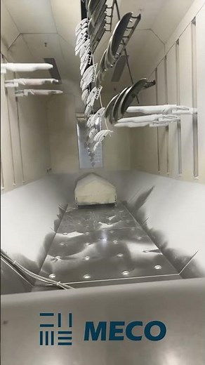 Automatic Powder Coating Line | GEMA Spray Gun | Powder Clean & Recycle System