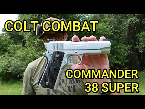 Colt Combat Commander 38 Super Pistol