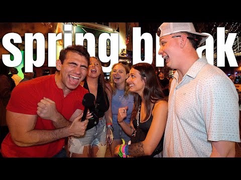 ASKING SPRING BREAKERS CRAZY QUESTIONS
