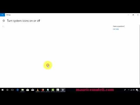 How To Show Power Icon On Taskbar In Windows 10