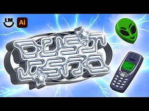 How to Create 3D Objects in Adobe Illustrator *EASY*