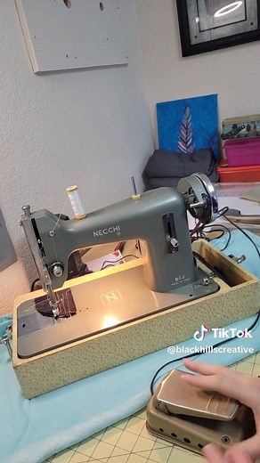 Restoring a 1950s Necchi Sewing Machine