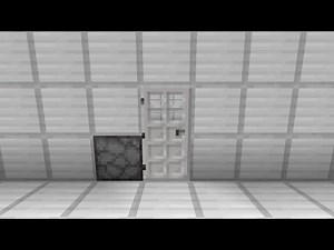 Minecraft: How to make a keycard lock