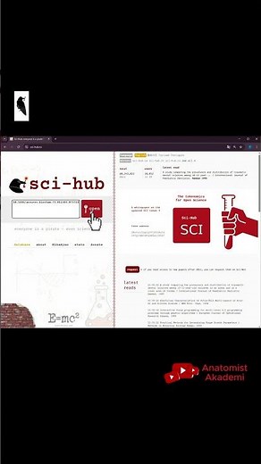 How to Use Sci-Hub to Download Academic Articles for Free #scihub #article #academy